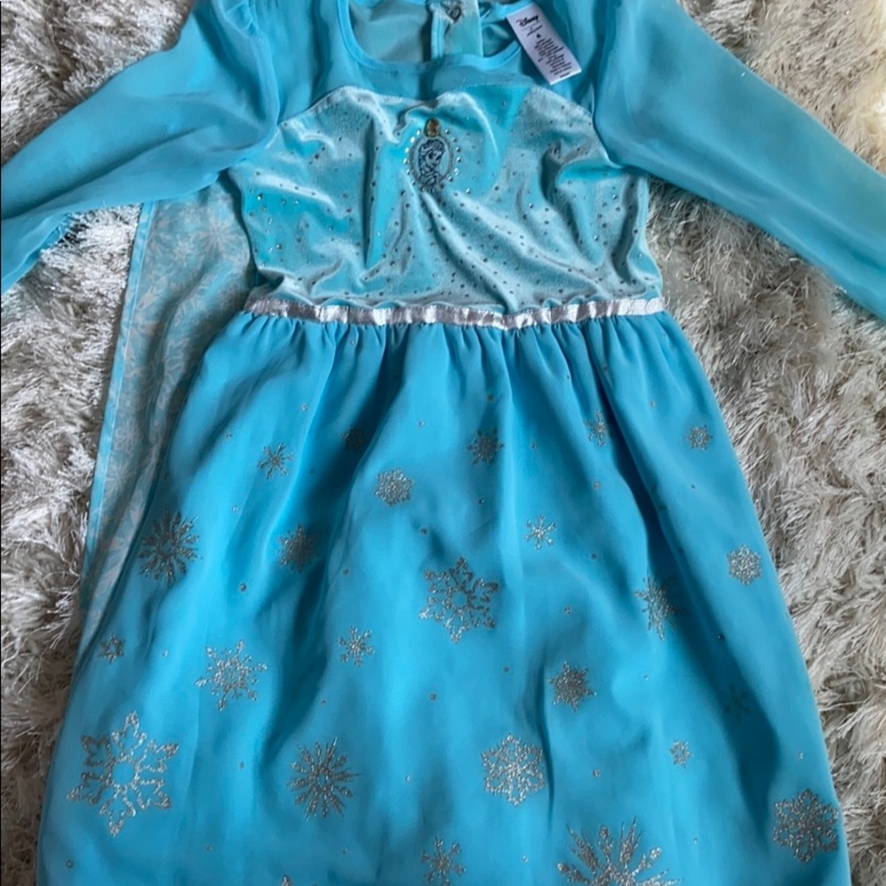 Size 6 girls Elsa Gown